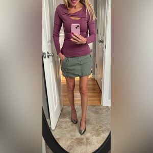 Aeropostale olive Mini Skirt
